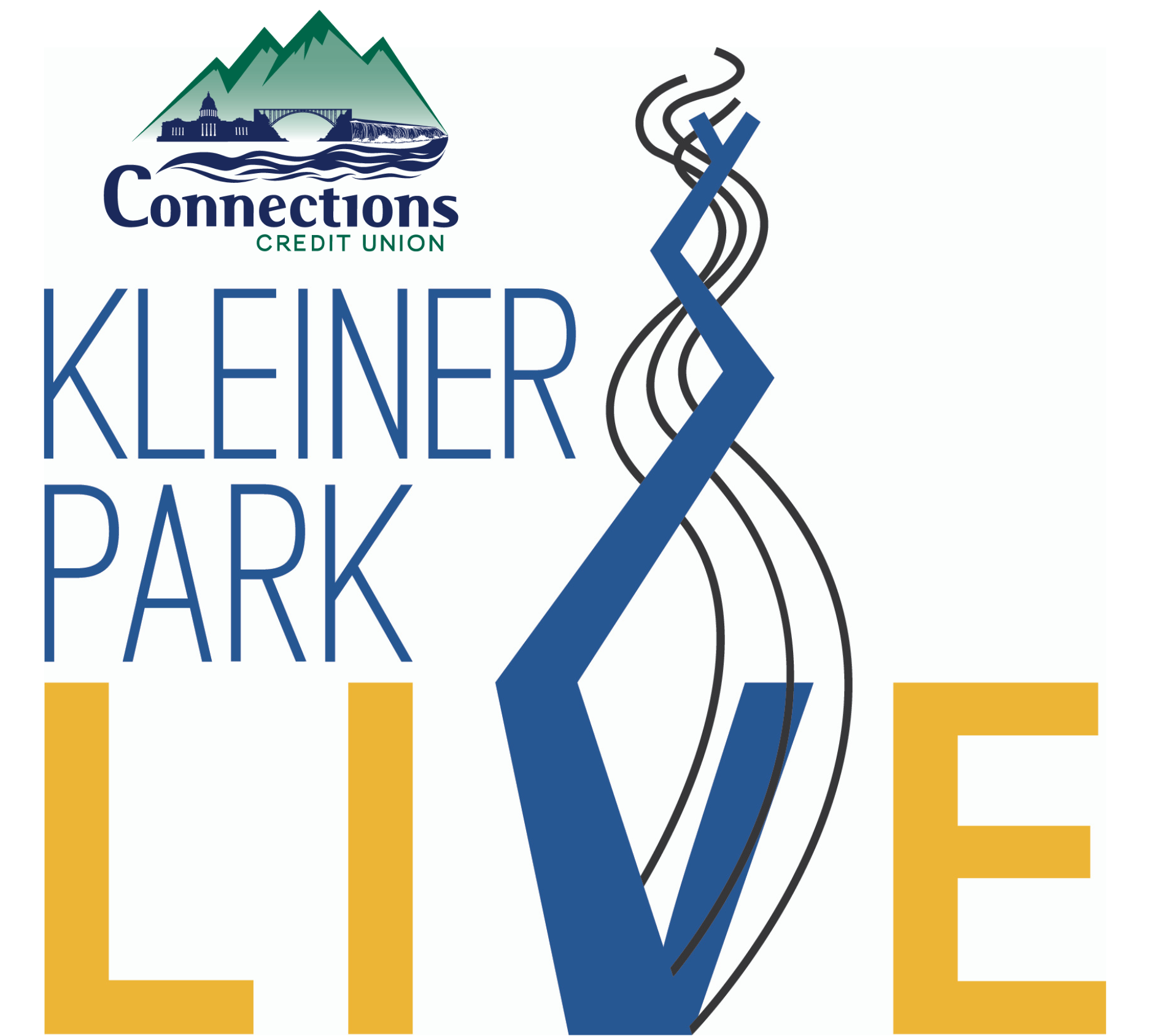 Connection Credit Union Kleiner Park Live Logo